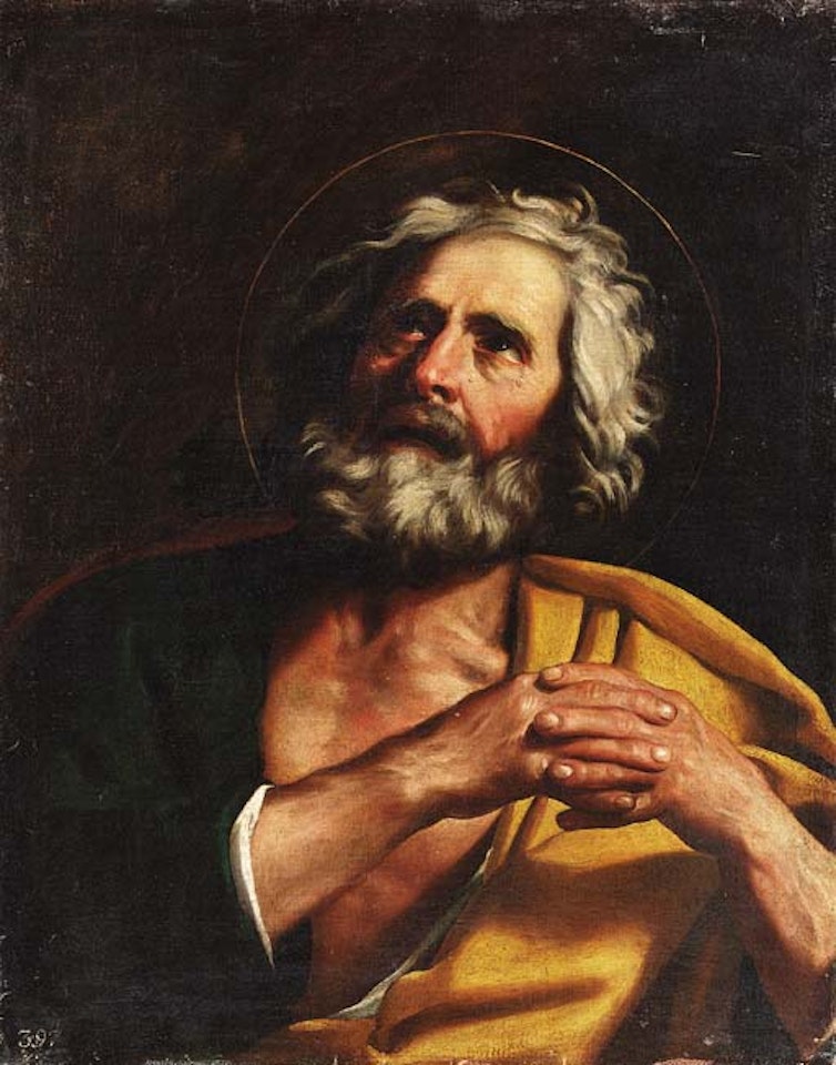 Saint Peter by Guercino