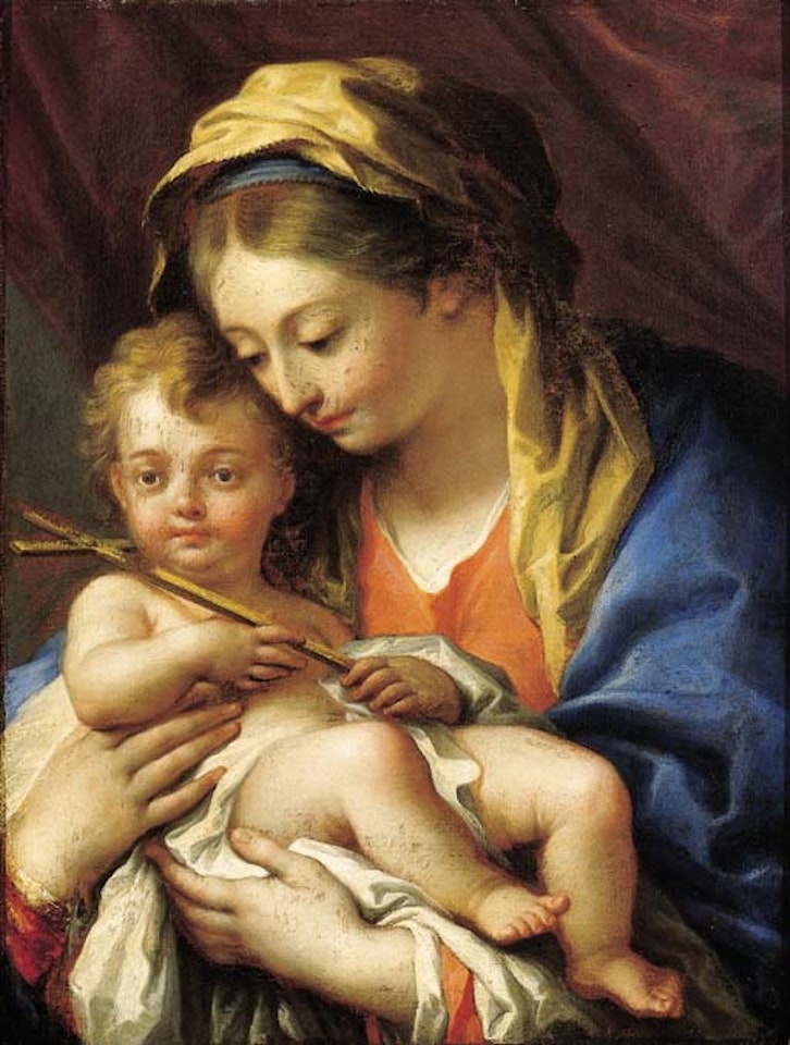 Madonna and Child by Roman School