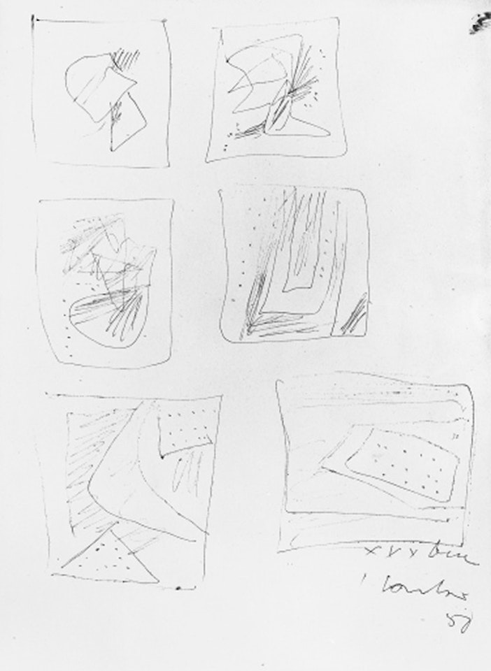 Progetto by Lucio Fontana