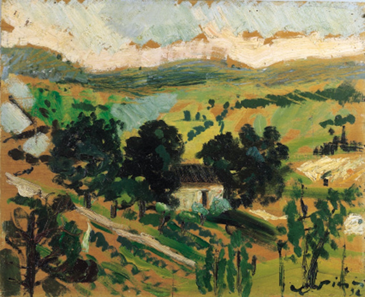Paesaggio di Gers, Gascogne by Filippo de Pisis