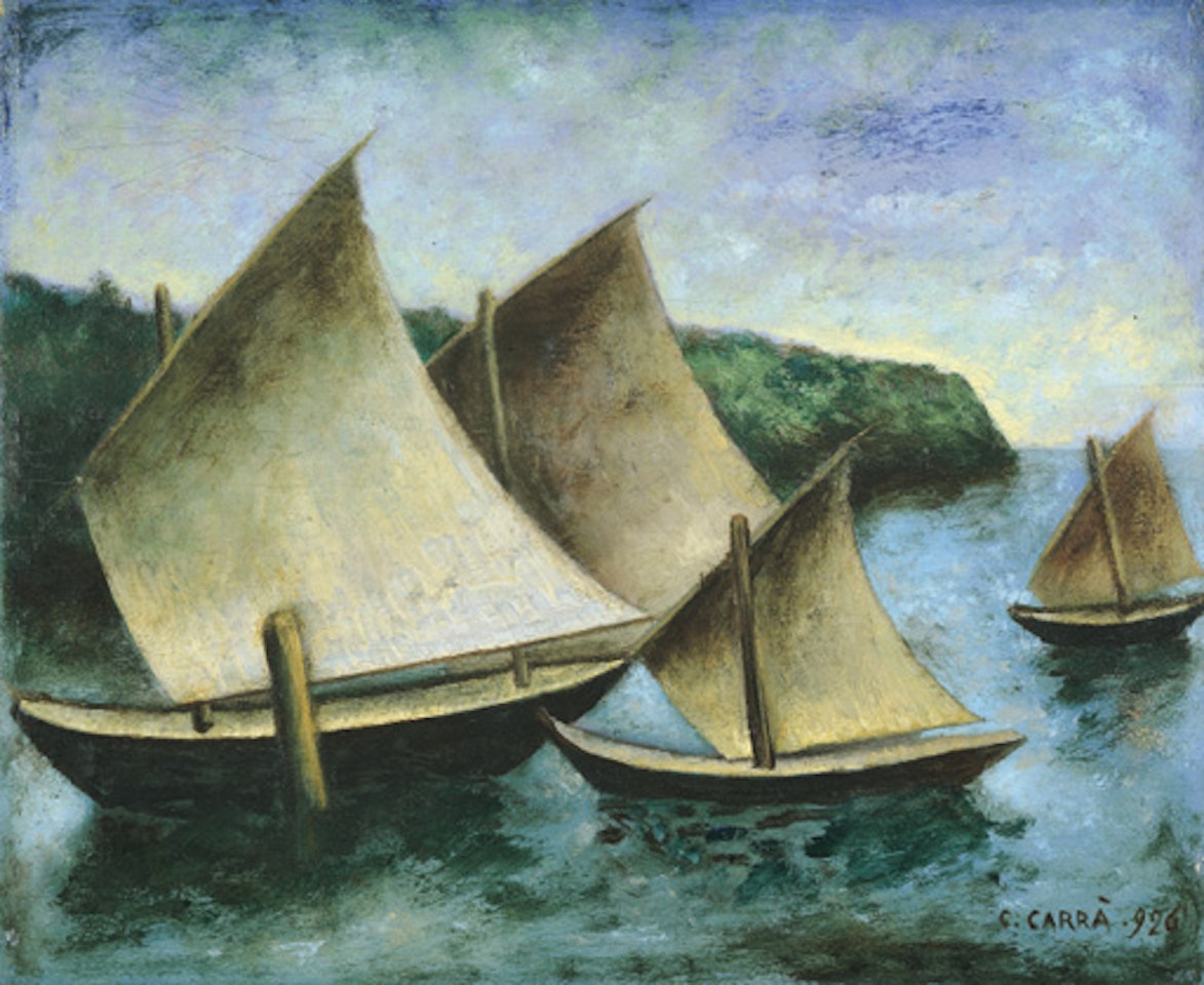 Le vele by Carlo Carra