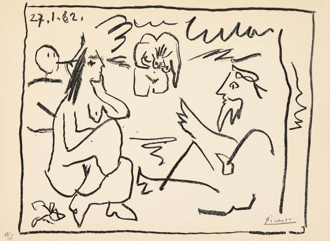 Les Déjeuners by Pablo Picasso