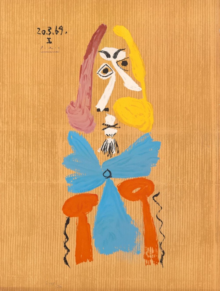 Les Portraits imaginaires (1 planche) by Pablo Picasso