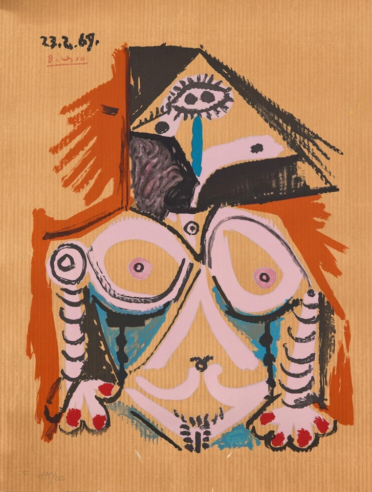 Les Portraits imaginaires (1 planche) by Pablo Picasso