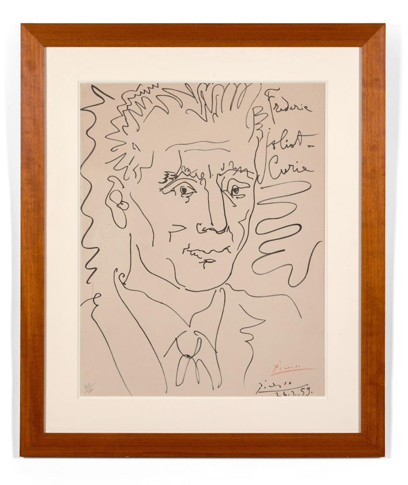 Hommage à Frédéric Joliot-Curie by Pablo Picasso