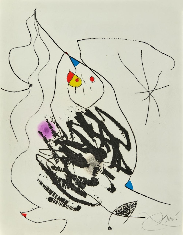 Journal d'un graveur II by Joan Miró