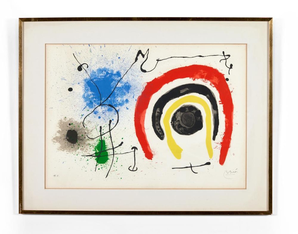 Le lézard aux plumes d'or - I ère version. I planche by Joan Miró