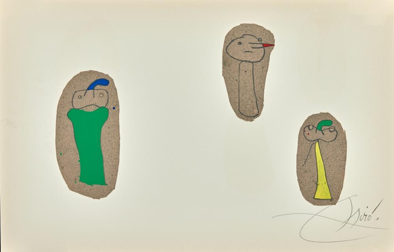 L' Enfance d'Ubu - planche 3 by Joan Miró