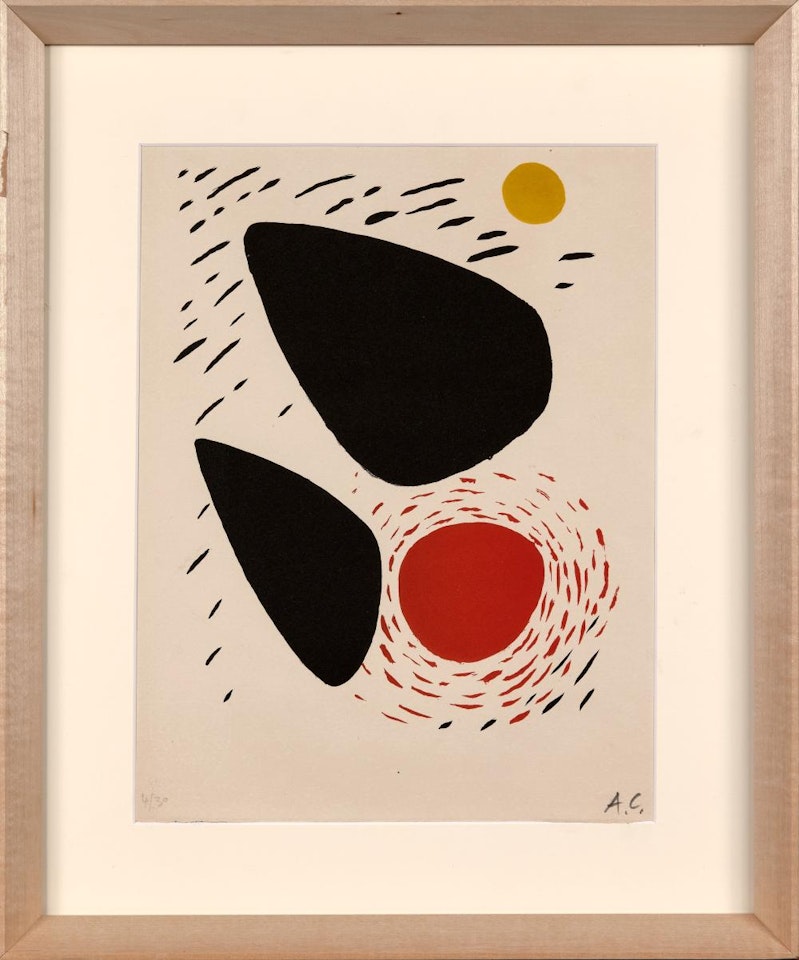 Rocks and Sun by Alexander Calder