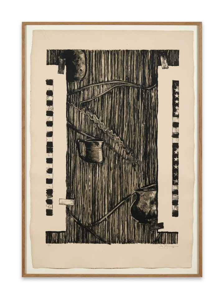 The Ventriloquist by Jasper Johns