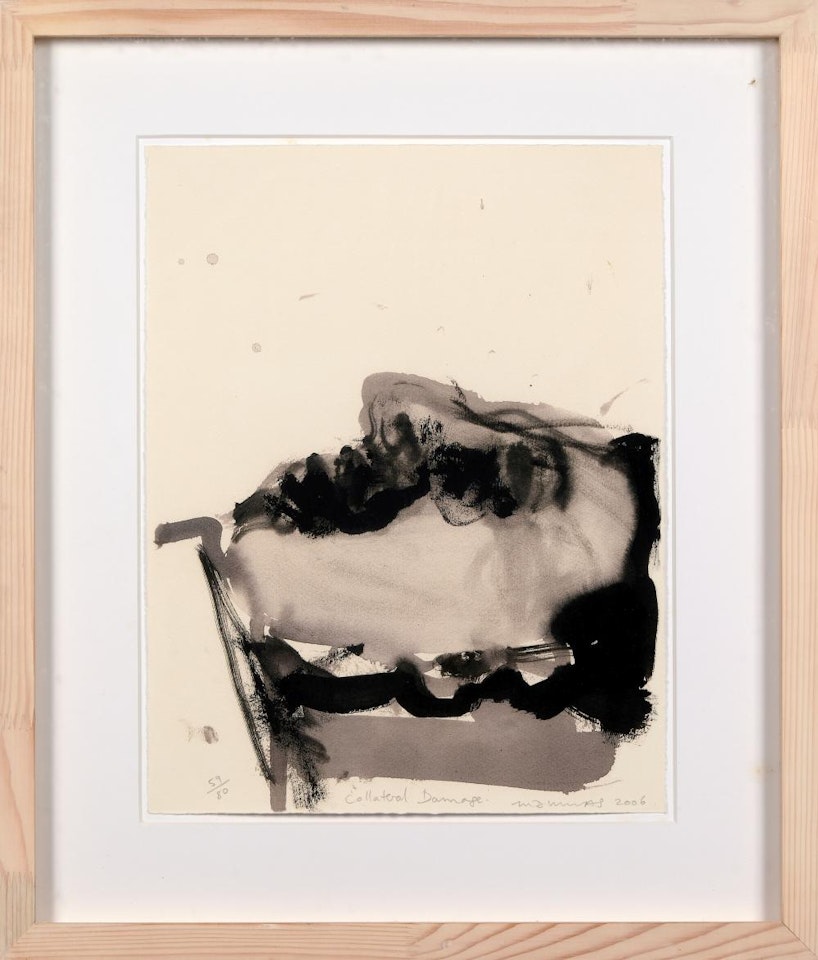 Collateral Damage (Série Fog of war) by Marlene Dumas