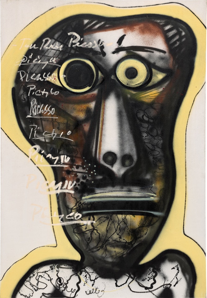 Self-Portrait of Picasso 1969 by Futura