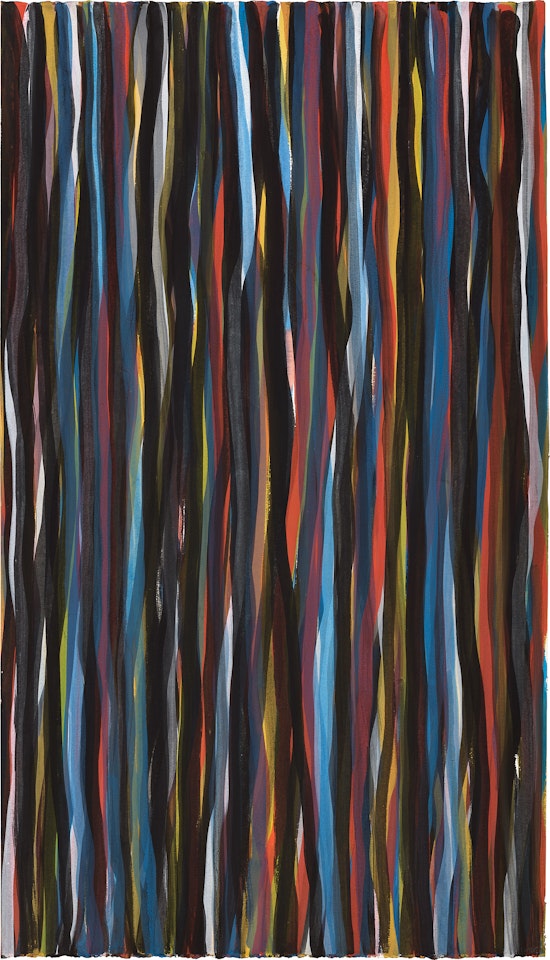Vertical Brushstrokes by Sol LeWitt