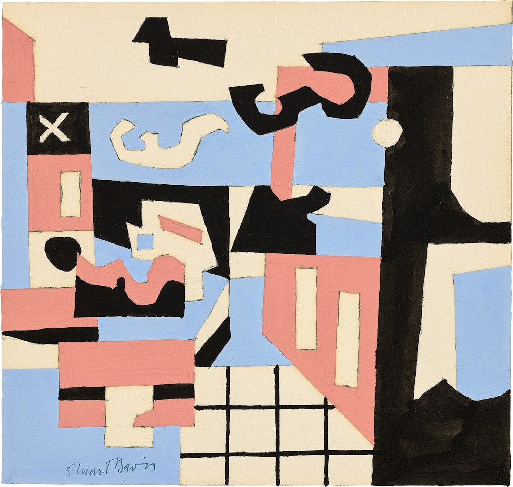 Study for a Drawing #1 by Stuart Davis