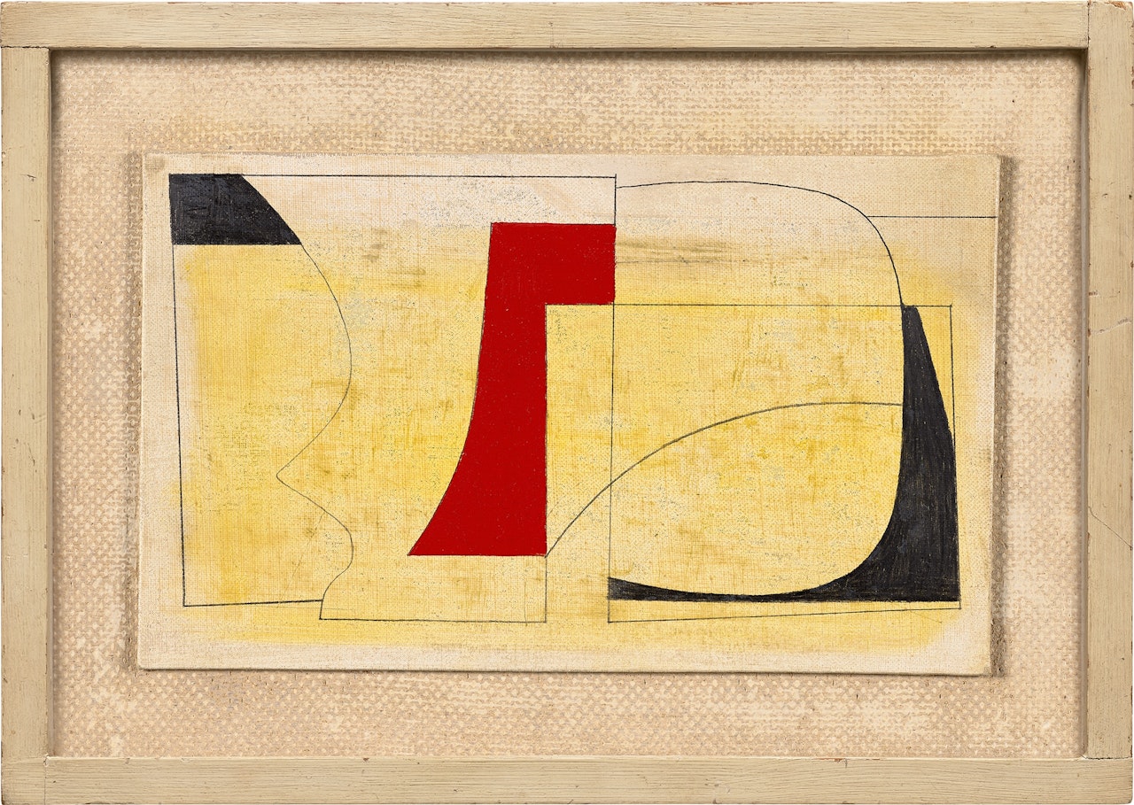 Red to Black by Ben Nicholson, O.M.