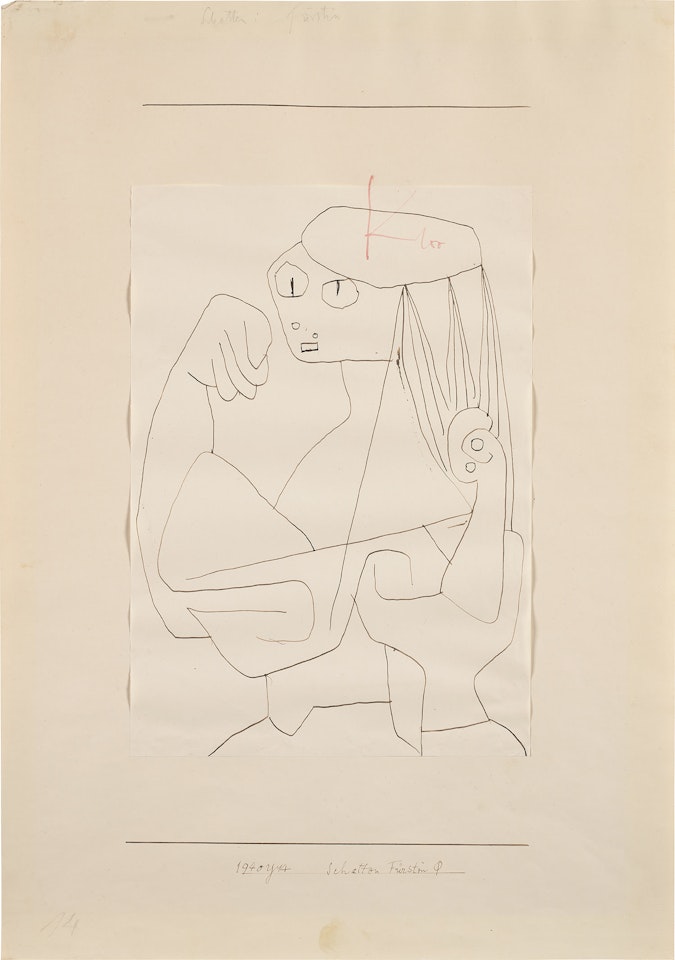 Schatten Fürstin (Princess of the Shadows) by Paul Klee