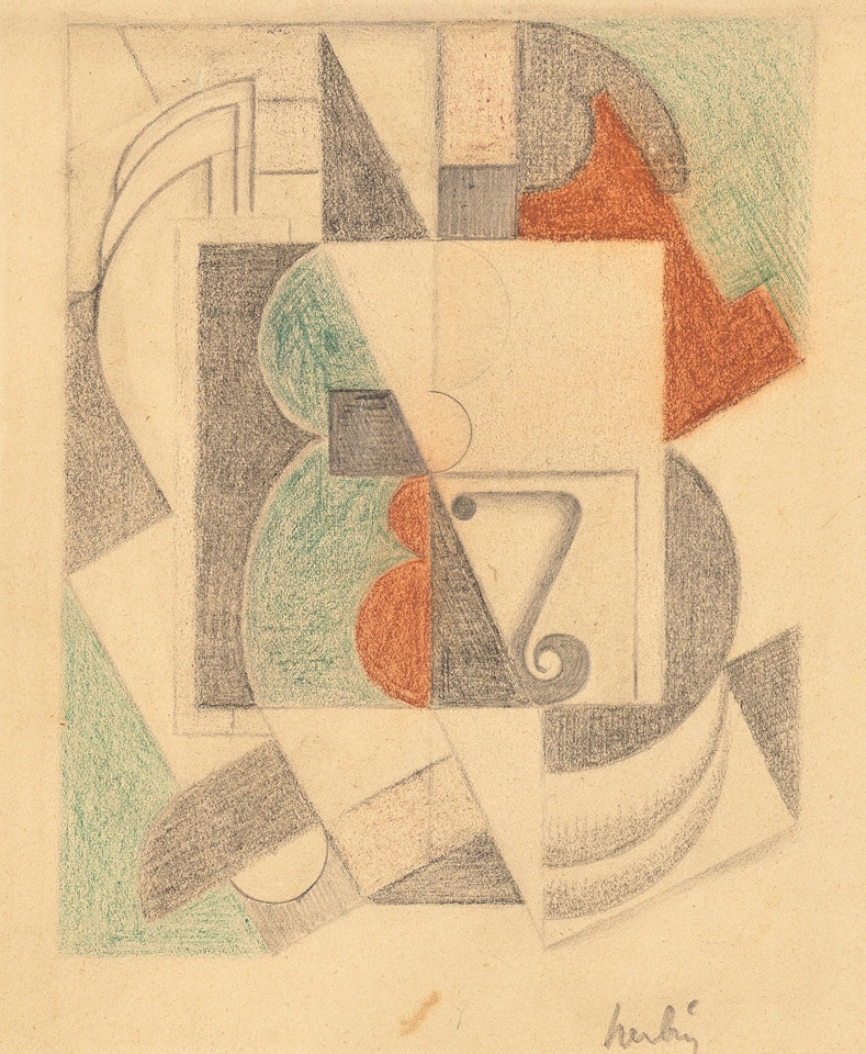 Composition cubiste by Auguste Herbin