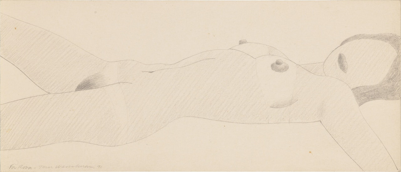 Open Ended Nude (Drawing Edition) by Tom Wesselmann