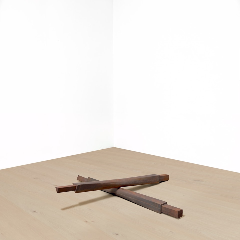 Untitled (Cross Beams) by Bruce Nauman