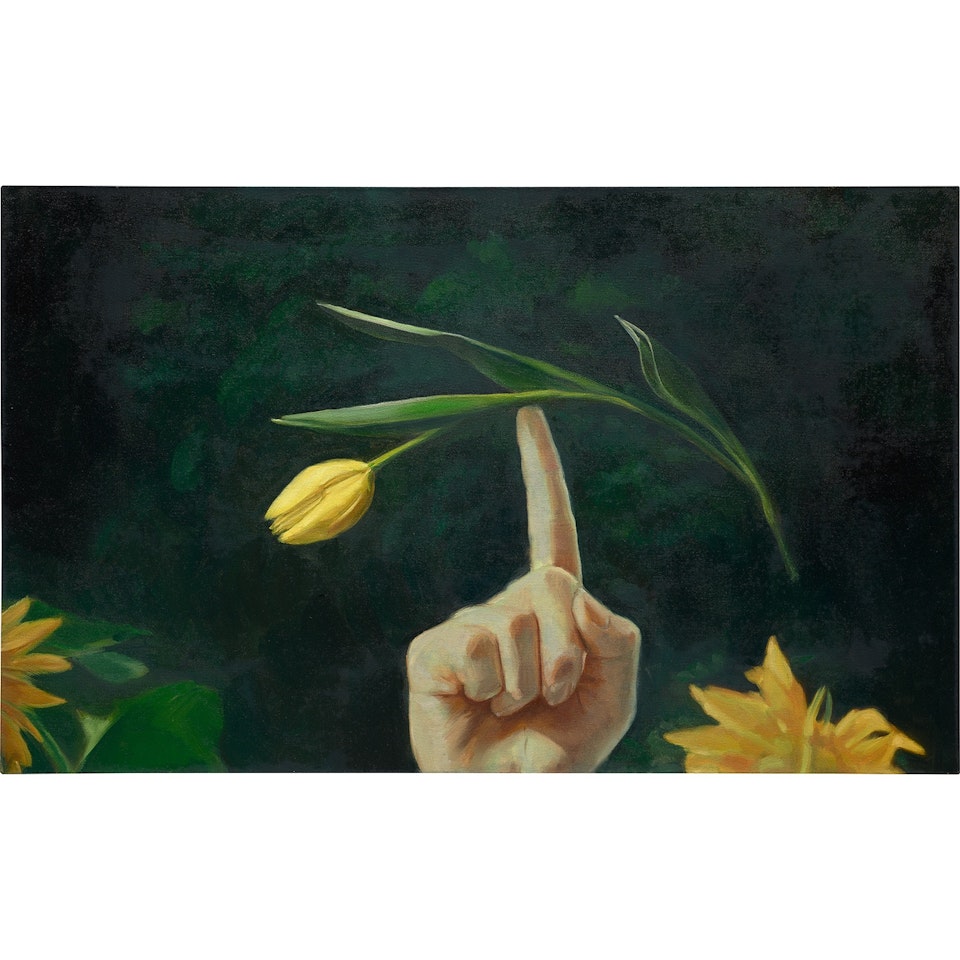 Tulip on Finger by Shannon Cartier Lucy