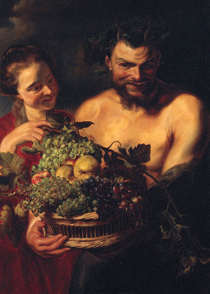 Satyr and Baccante by Peter Paul Rubens