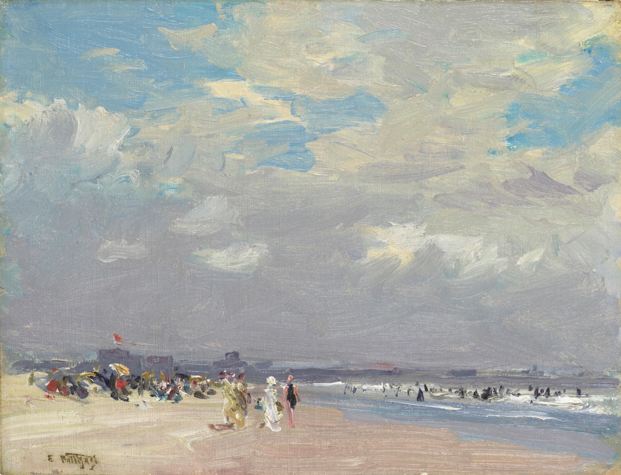 Rockaway Beach  by Edward Henry Potthast