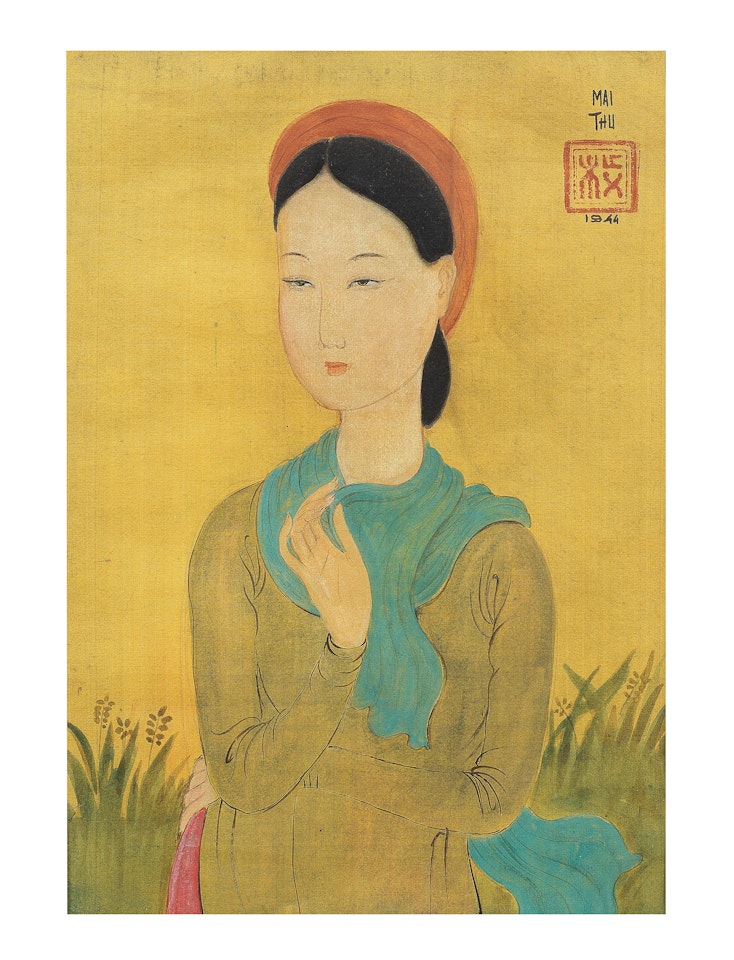 L'Écharpe Bleue by Mai Trung Thu