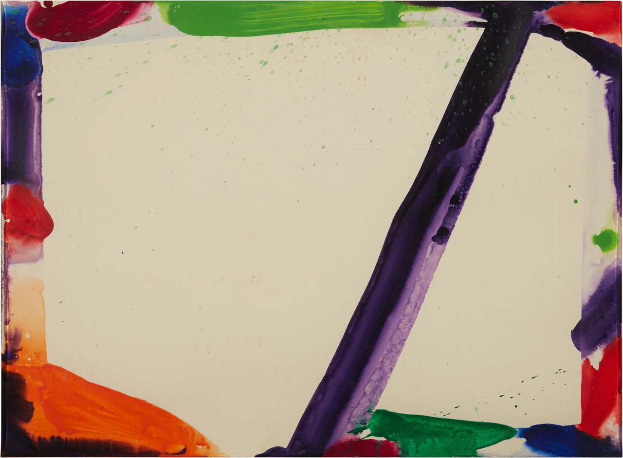 Untitled by Sam Francis