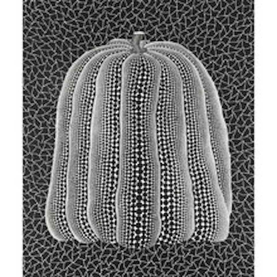 PUMPKIN (WHITE T) by Yayoi Kusama