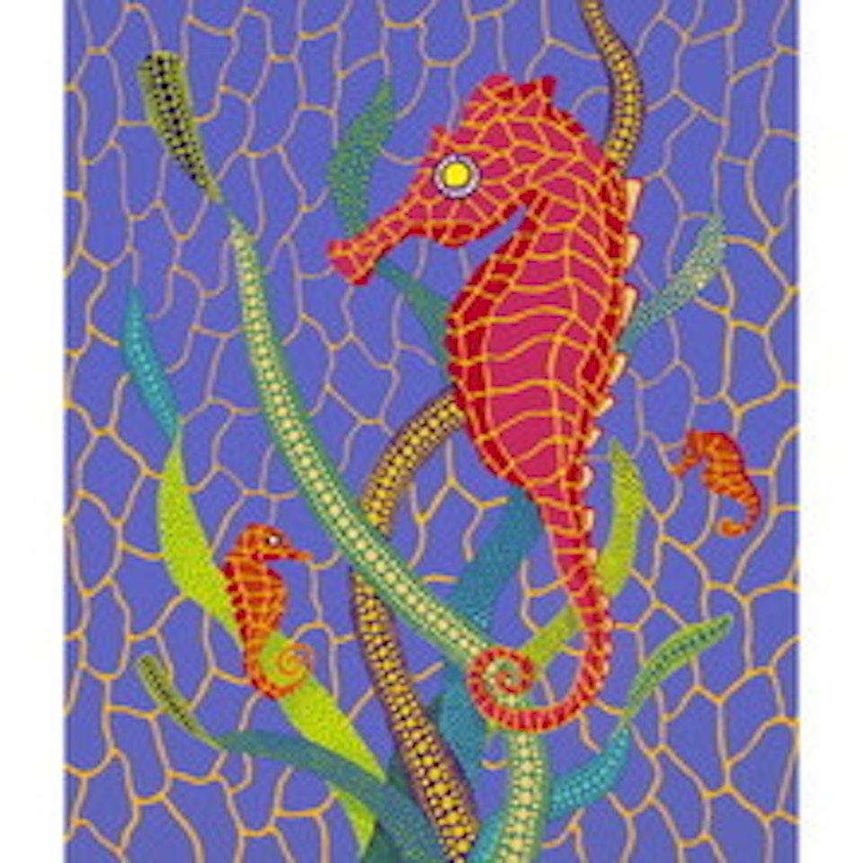 SEAHORSES by Yayoi Kusama