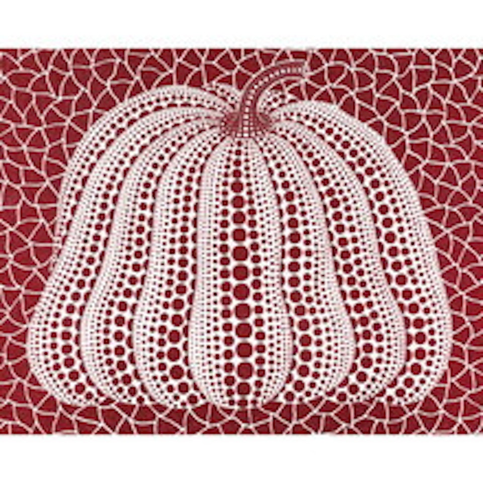 PUMPKIN R by Yayoi Kusama