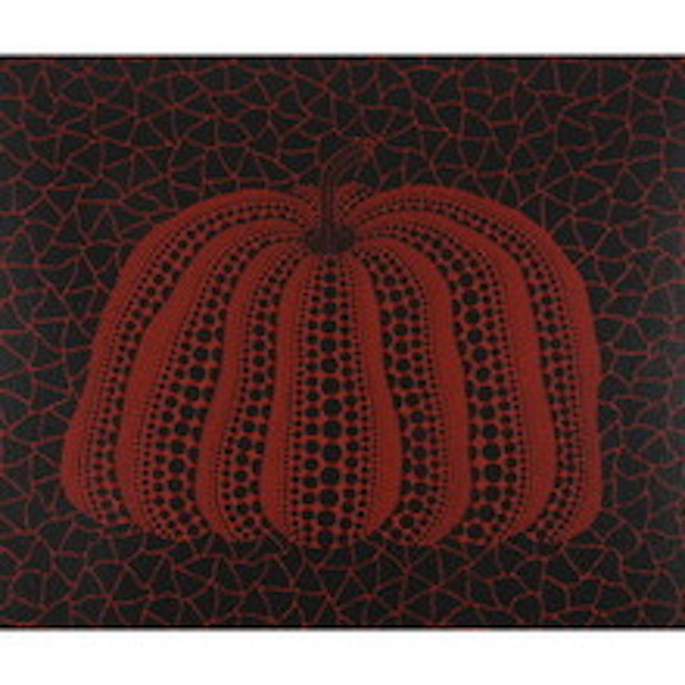 A PUMPKIN RB-B by Yayoi Kusama