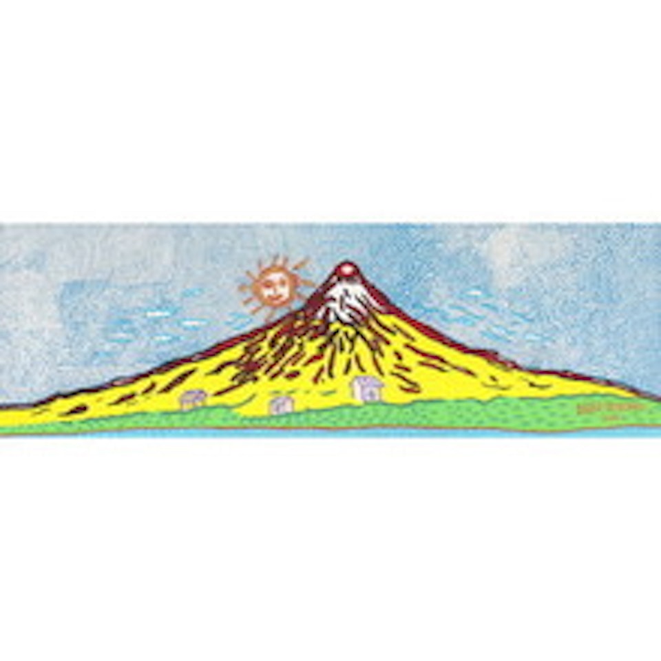 MY LIFE SHINING FOREVER, THIS HUMAN LOVE SHALL NOT PERISH EVEN AFTER BILLIONS OF LIGHT YEARS by Yayoi Kusama