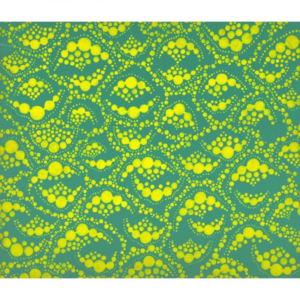 MORNING ON THE GANGES RIVER by Yayoi Kusama