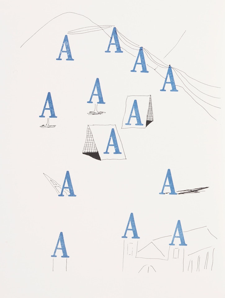 Hockney's Alphabet by David Hockney