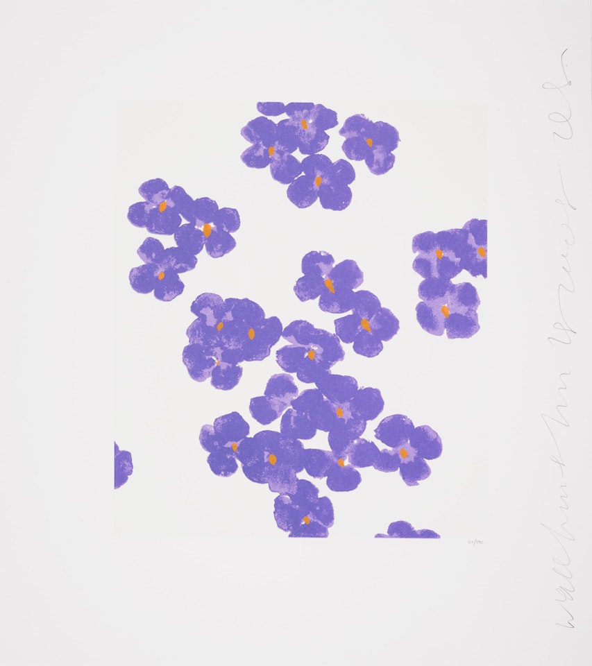 Wallflower 15, from Wallflowers Series by Donald Sultan