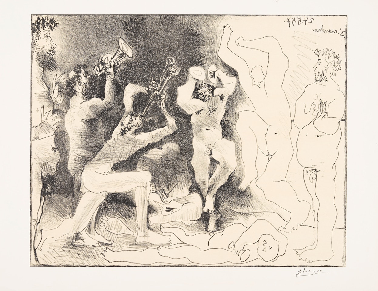 La Danse des Faunes by Pablo Picasso