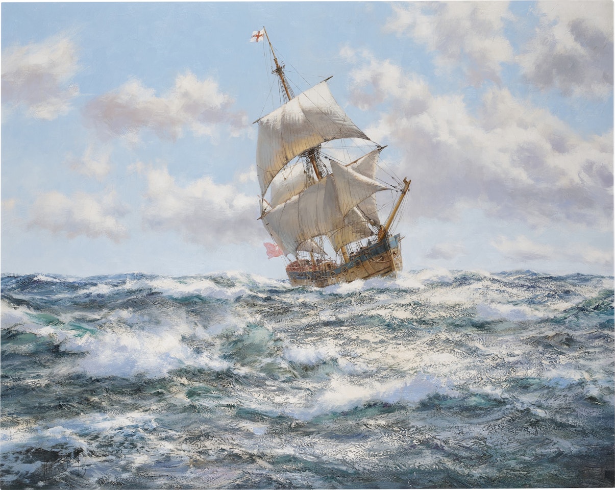The Pioneer, The Nonsuch by Montague Dawson