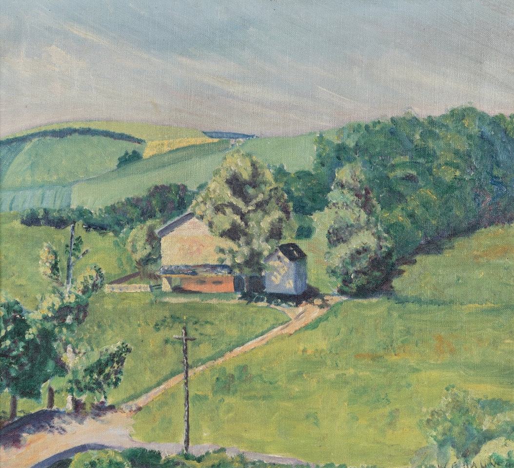 Rural Homestead by Walter Emerson Baum