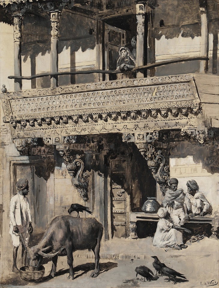Discussing the Dowry by Edwin Lord Weeks