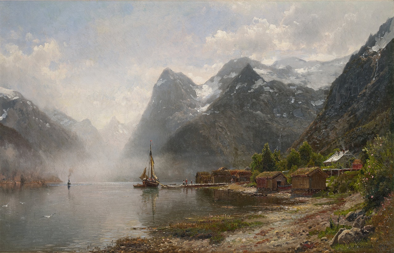 Along the Fjord by Anders Monsen Askevold