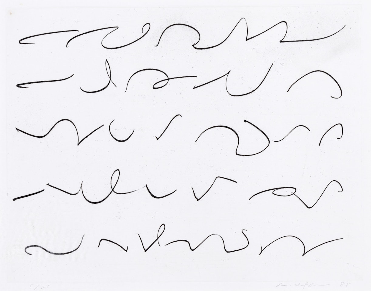 From Line II 4 by Lee Ufan
