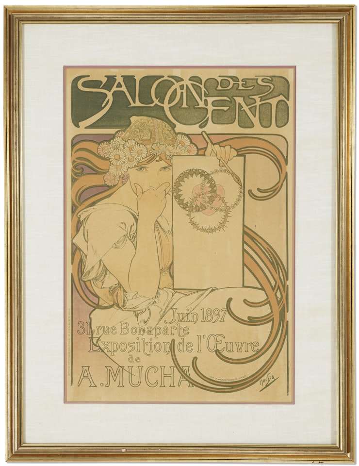 Salon des Cent by Alphonse Mucha