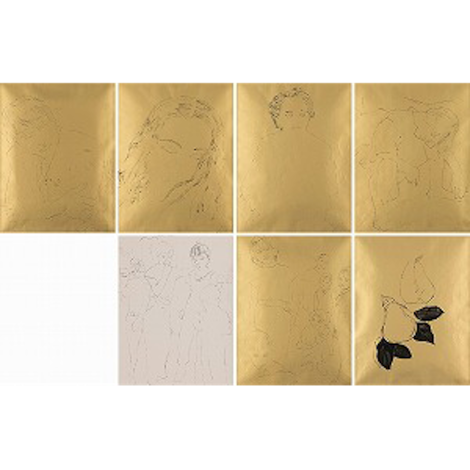 A Gold Book (F. & S. Ⅳ. 107, 112 - 113, 117 - 119, 123) by Andy Warhol