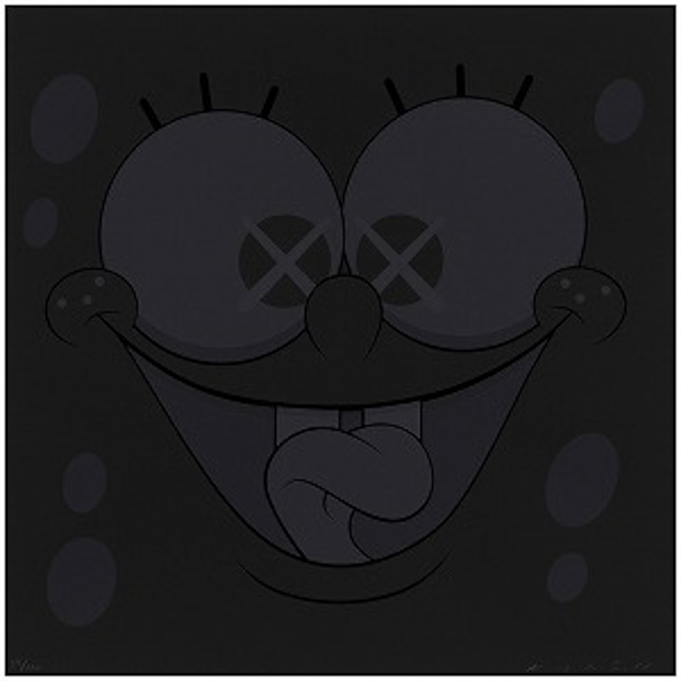 KAWSBOB (Black Version) by Kaws