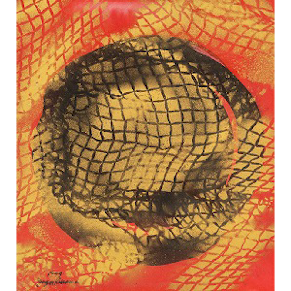 The Sun Is Sinking by Yayoi Kusama