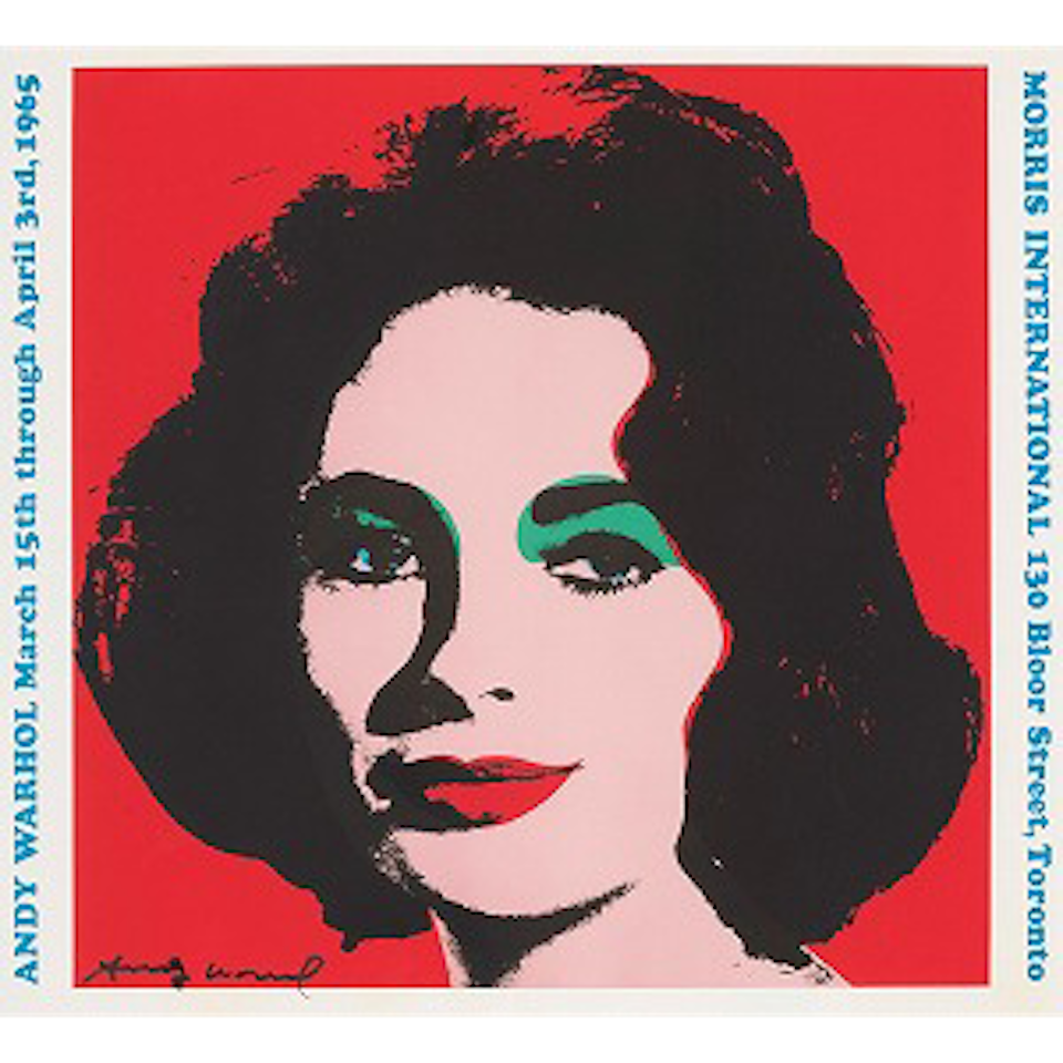 Liz by Andy Warhol