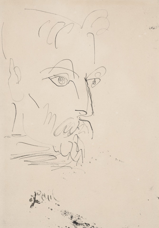 Portrait de Stéphane Mallarmé by Pablo Picasso