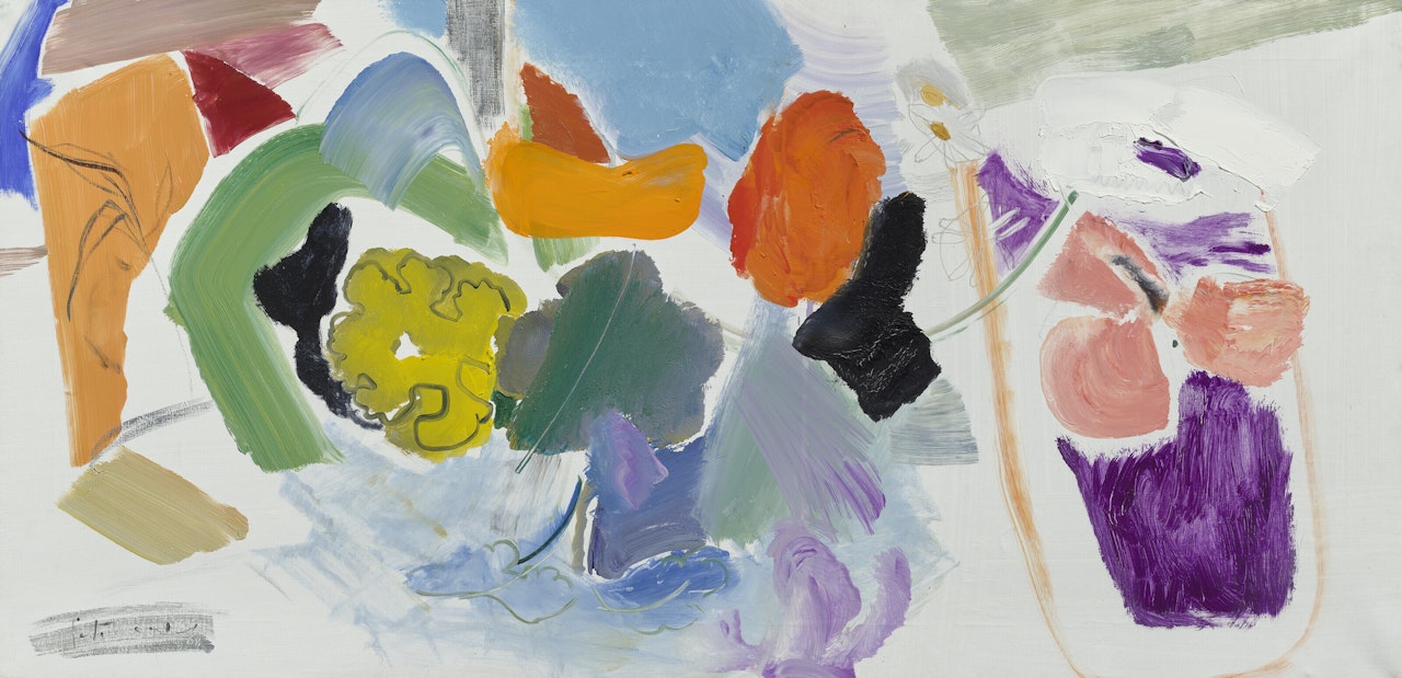 A Circle of Flowers by Ivon Hitchens