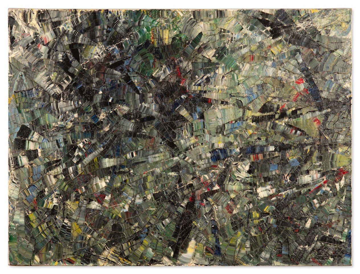 Les Murmures de la forêt by Jean-Paul Riopelle